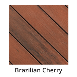 sample varigated Brazilian Cherry swatch
