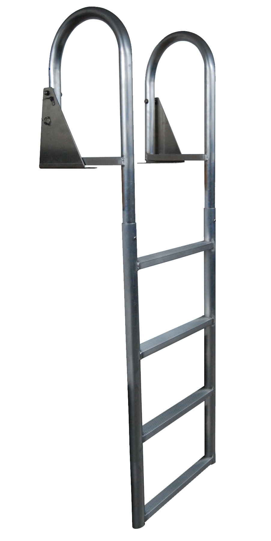 Dock Edge Aluminum flip-up ladder 4 step