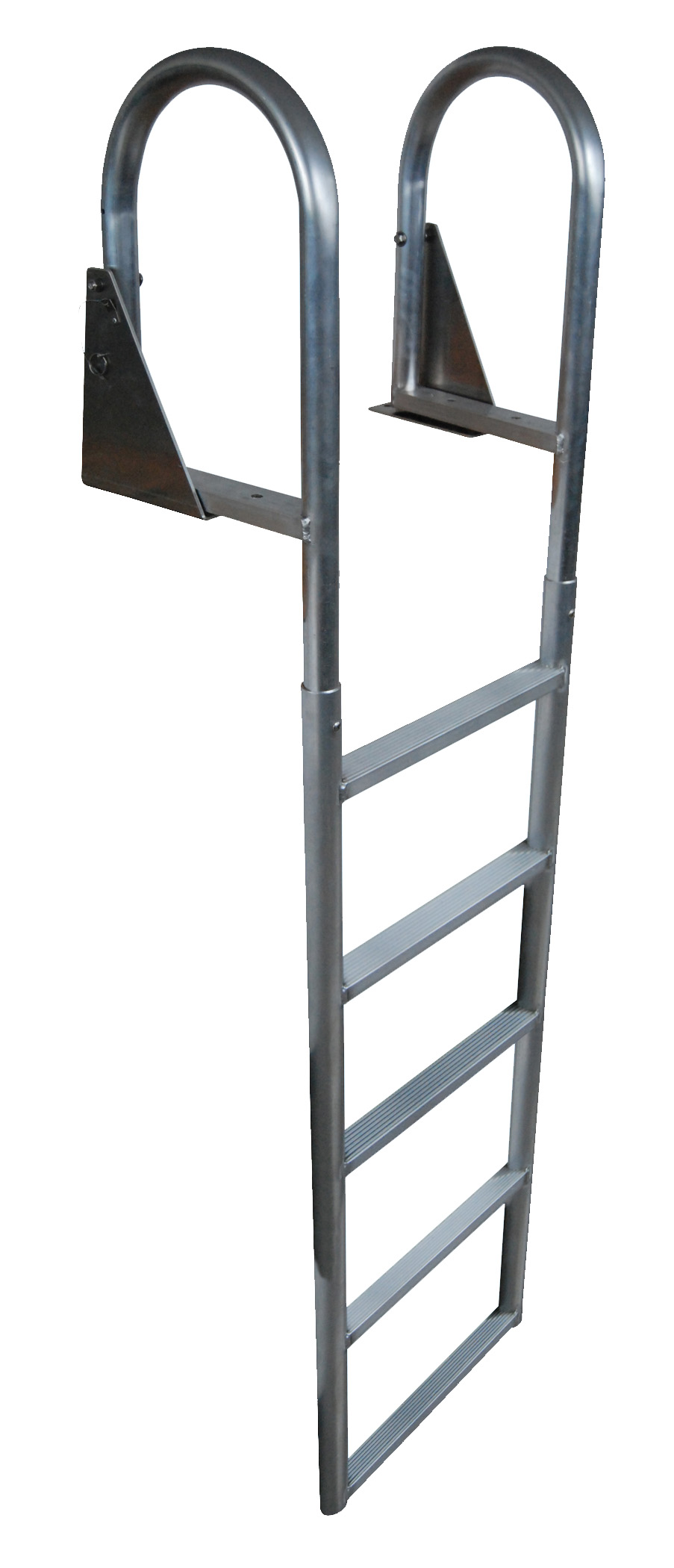 Dock Edge Aluminum flip-up ladder 5 step