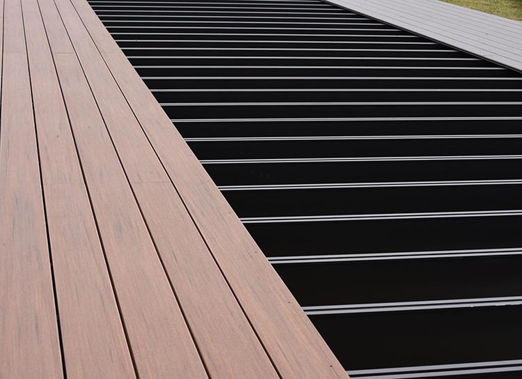 New Castle Steel Framing deck example
