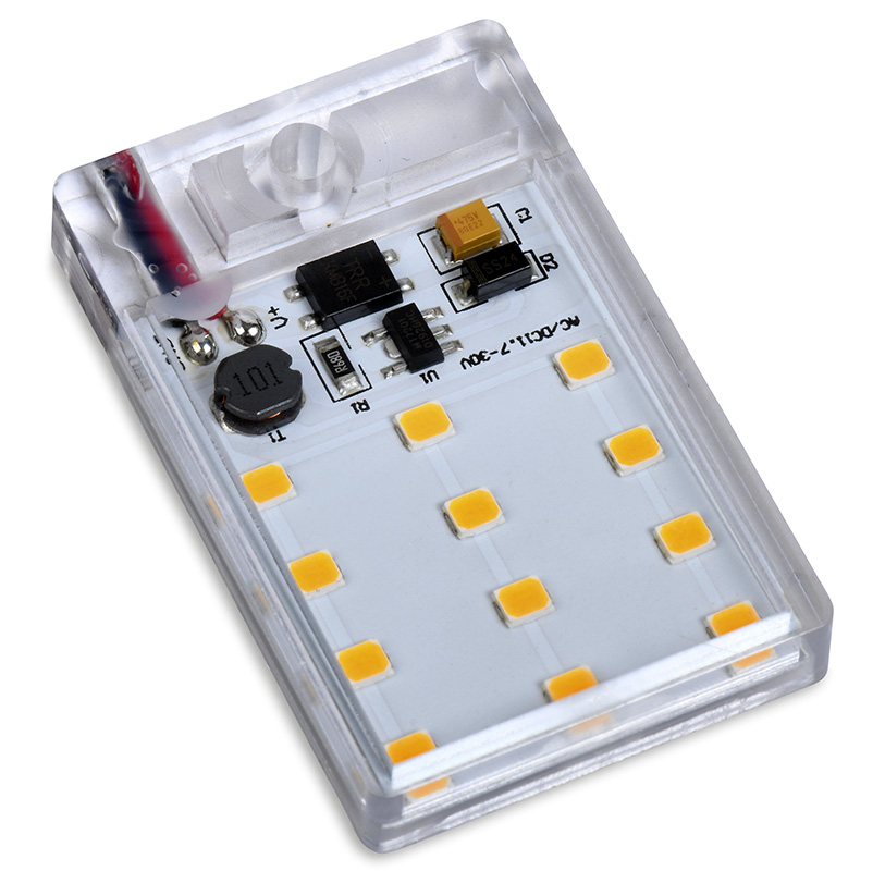Attach and go LED replacement panel bulb