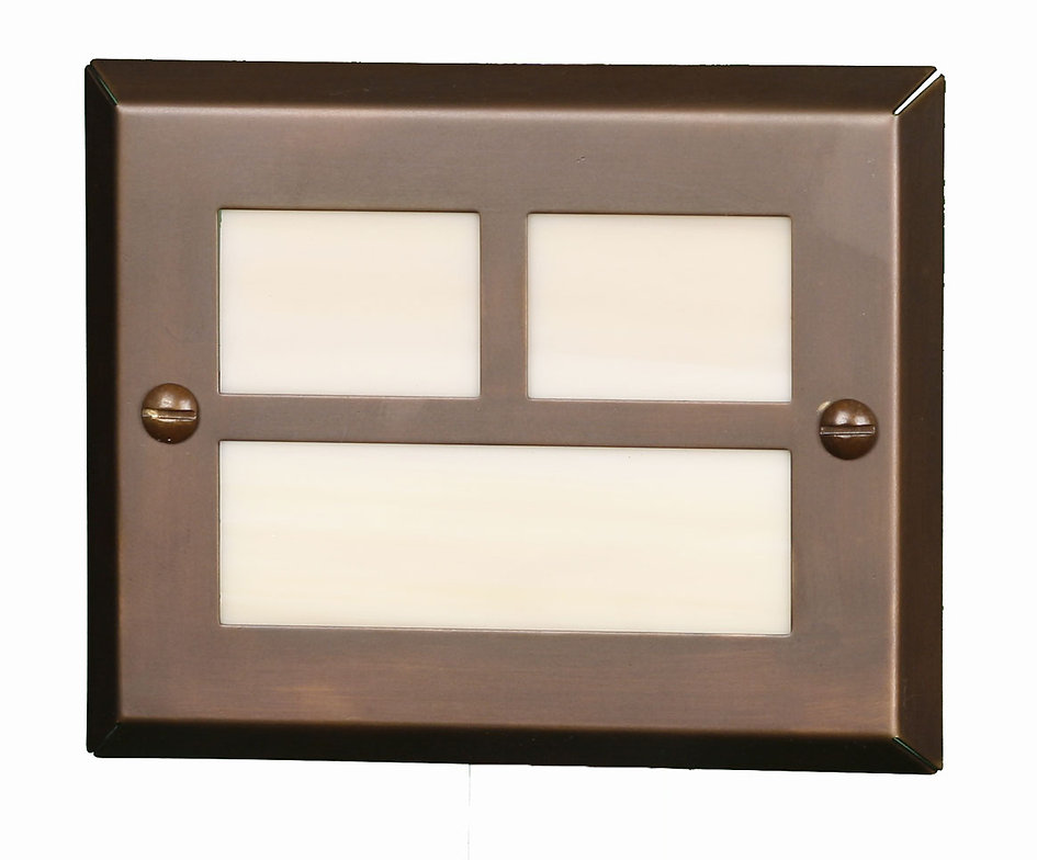 Highpoint, Mt. Evans step light in Antique Bronze
