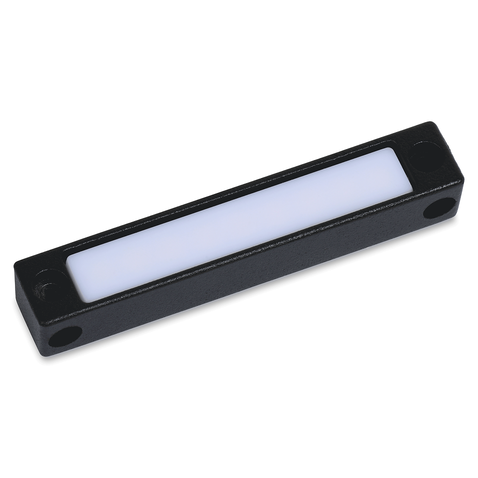 Leila, Surface Mount 3 inch Bar Light, textured black