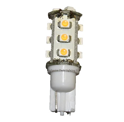 wedge base replacement LED light bulb