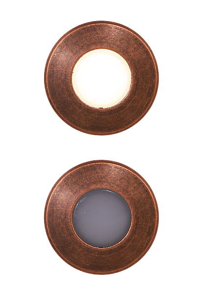 Highpoint, Endurance Recessed Light, bronze Lit and not lit
