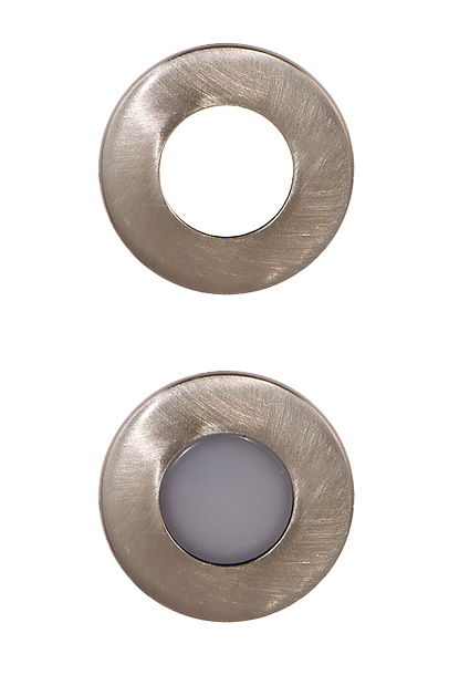 Highpoint, Endurance Recessed Light, stainless, Lit and not lit