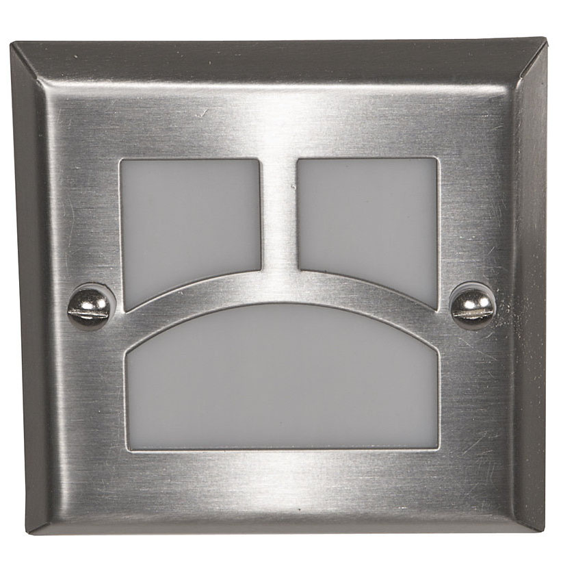 Highpoint, Moab step light in brushed stainless