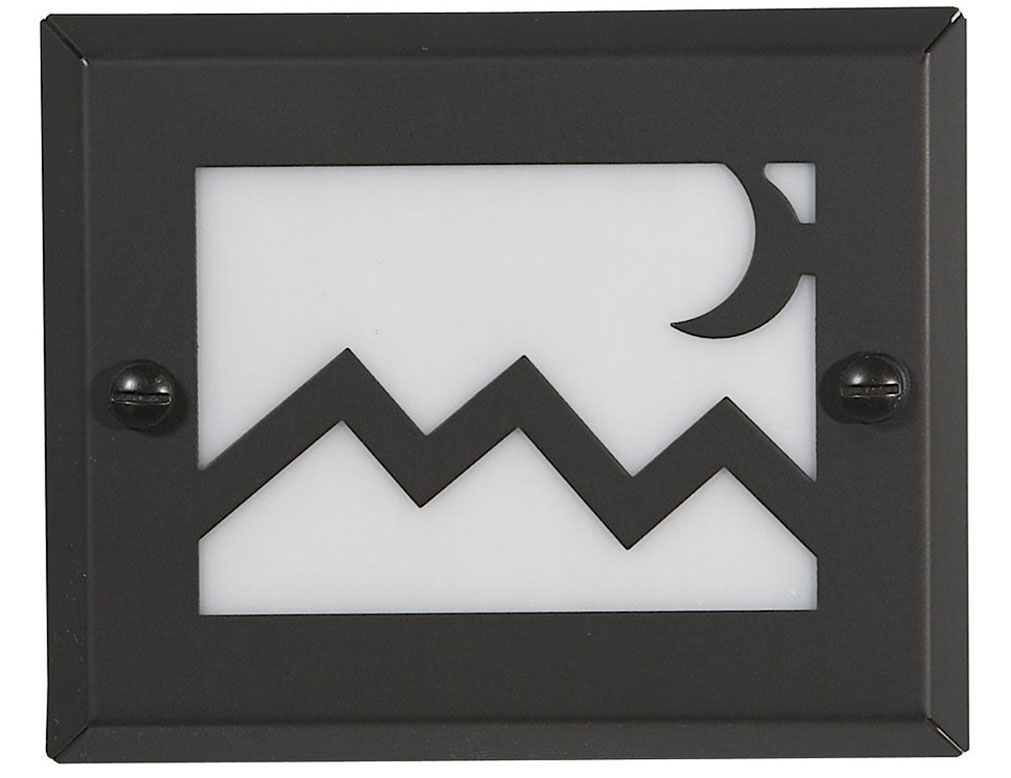 Highpoint, Pikes Peak Step Light in textured black