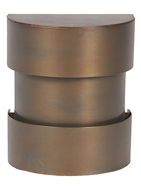 Highpoint, Berkley Rail light in Antique bronze