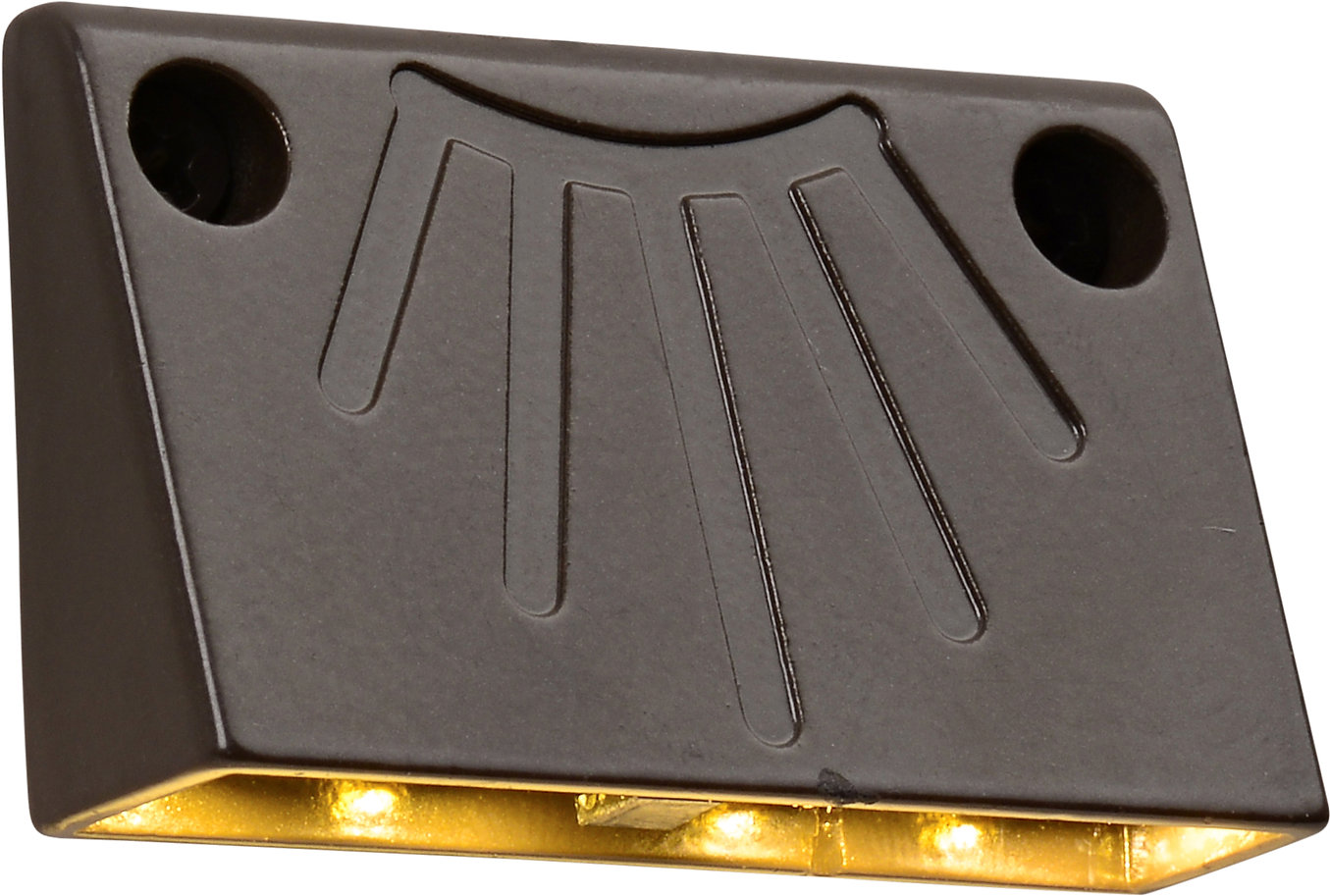 Endurance Ultra Thin down rail light, illuminated, Antique Bronze