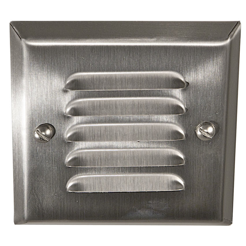 Highpoint, Mt. Evans step light in brushed stainless
