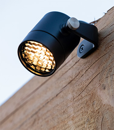 In-lite killflash accessory installed on a mini scope light attached to a beam