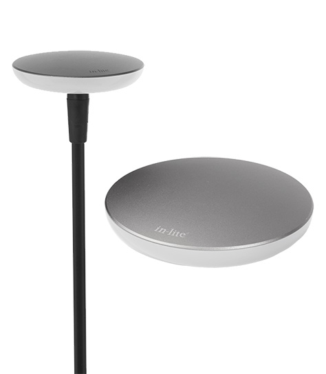 Sway Bollard 12V light in Pearl Grey