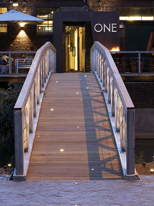 Fusion lights installed on bridge