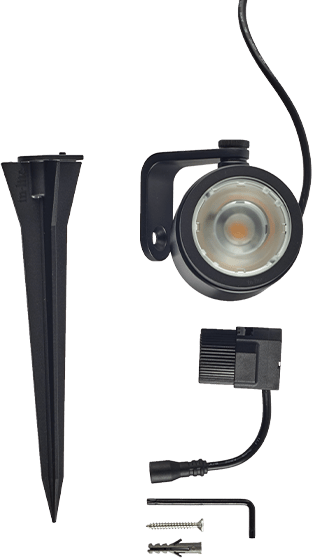 Big Scope 12v spot light, package contents