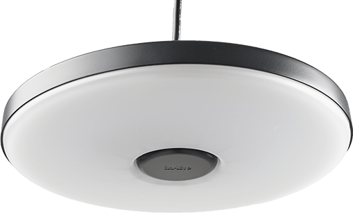 Disc Pendant 230V spot light lens detail