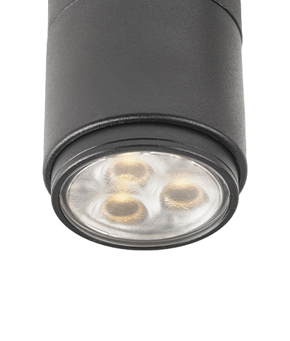 Mini Scope ceiling 12V lens detail