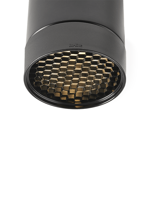 Scope ceiling 12V lens detail