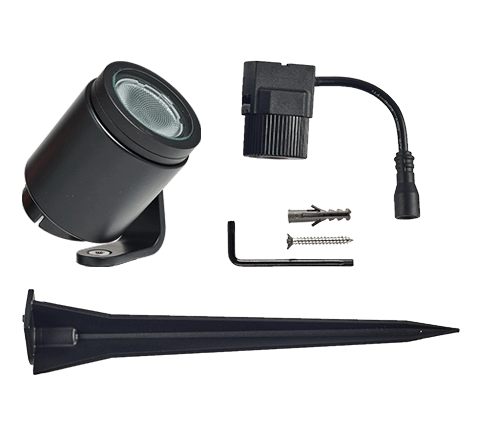 Smart Scope 12v spot light, package contents