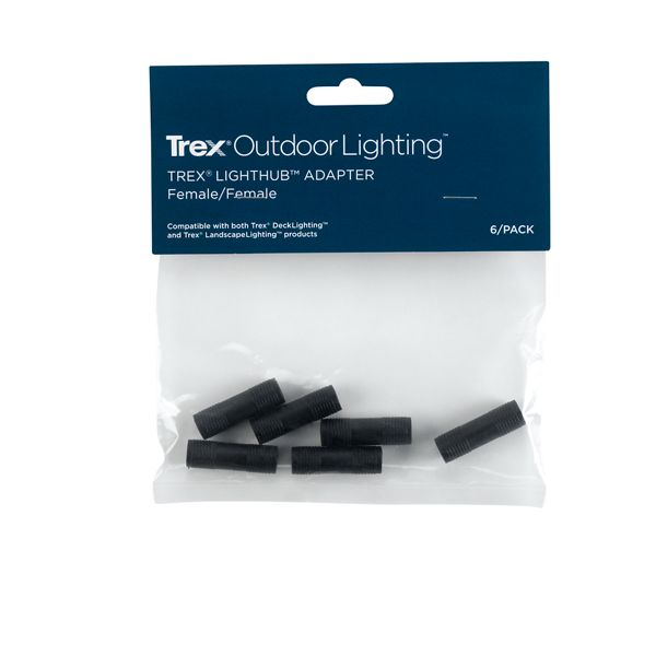 Trex female to female adapter splitter in package