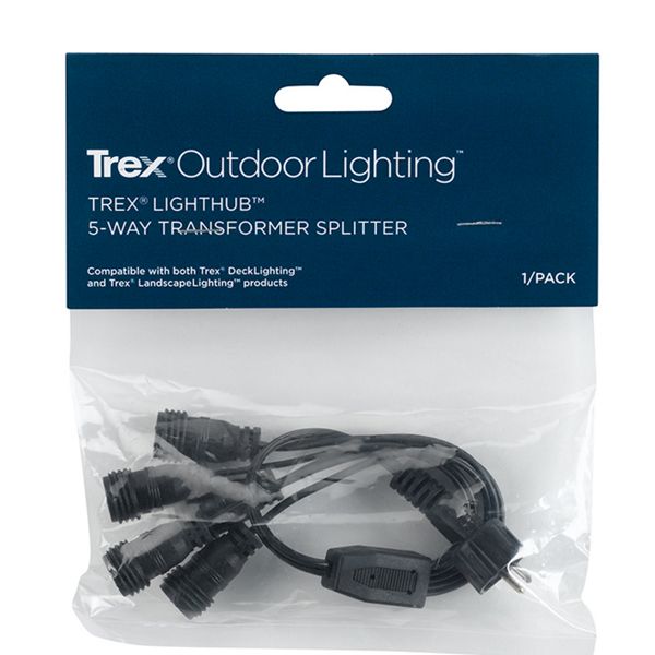 Trex 5 way transformer adapter splitter in package