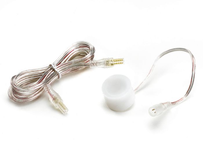 Trex recessed deck light with wire