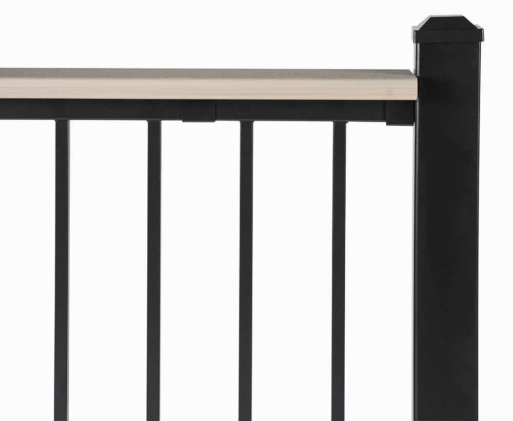 sample railing section