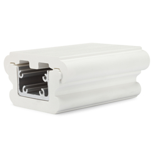 PVC top rail section
