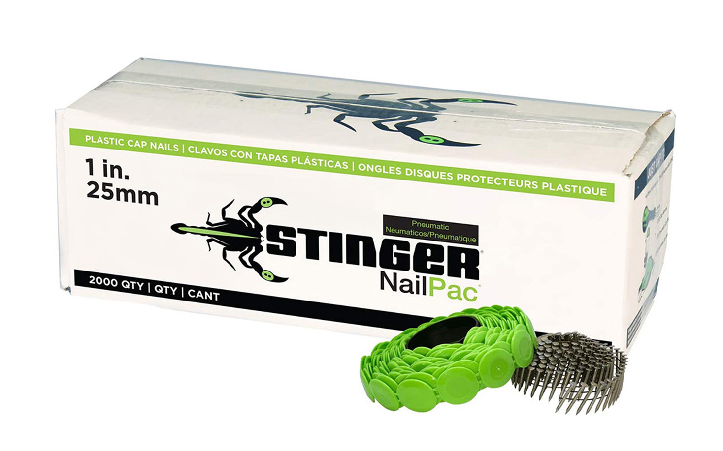 STINGER 1 in.  NailPac