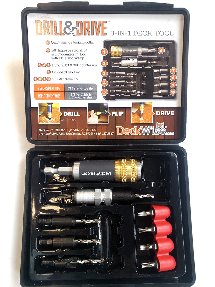 Deckwise Drill and Drive Kit