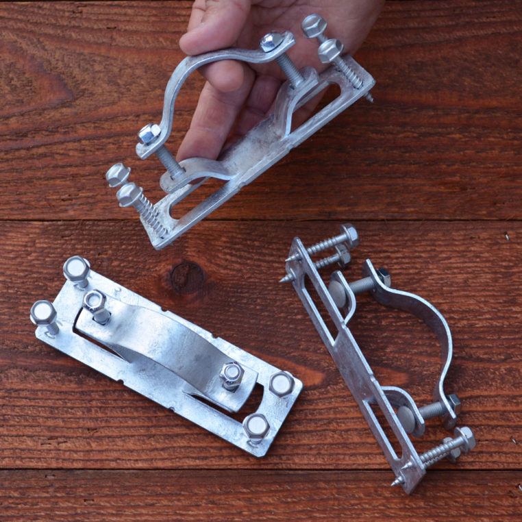Steel to Wood Fence Brackets