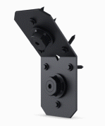 4in Flush inside 45deg angle bracket Ironwood animated