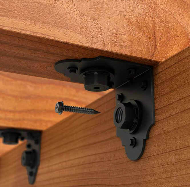 Ornamental Wood Ties Timber Screws/Bolts link