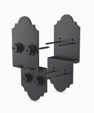 Post to Beam Connector 8 in OZCO Laredo Sunset