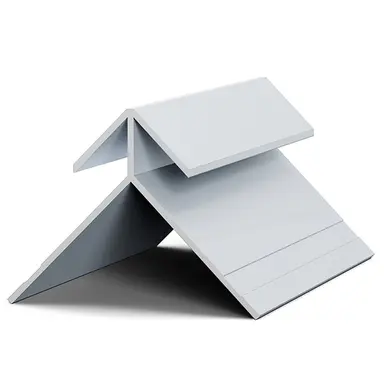 low profile outside corner trim sample