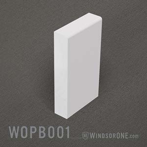 WindsorONE Classical Craftsman Plinth Block moulding