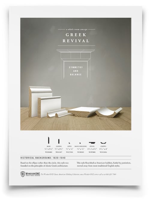 An overview Greek Revival, Symmetry and Balance