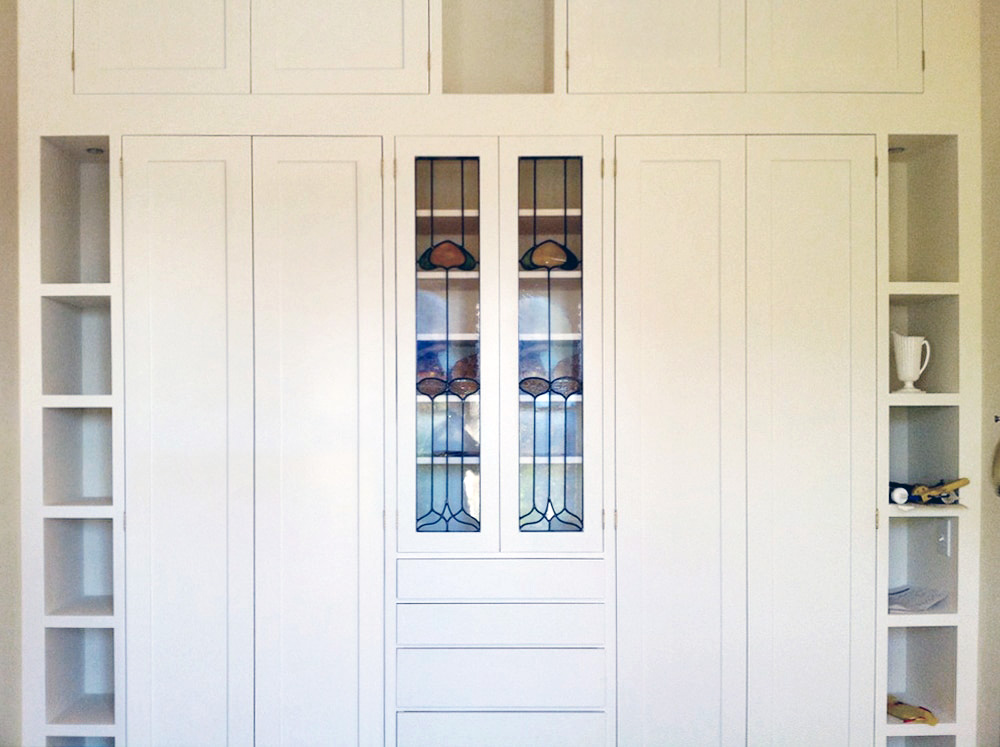 WindsorOne S4SSE Trim example, kitchen cupboards