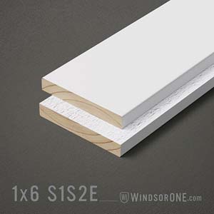 WindsorONE exterior trims 1x6