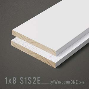 WindsorONE exterior trims 1x8