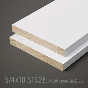 WindsorONE exterior trims 5/4x10