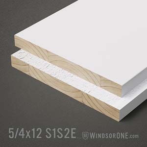 WindsorONE exterior trims 5/4x12