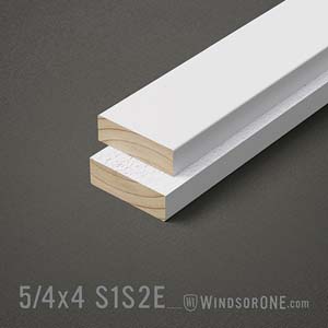 WindsorONE exterior trims 5/4x4