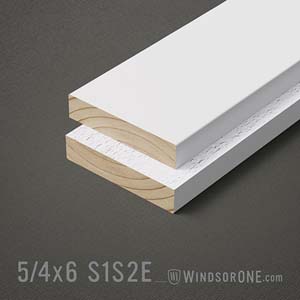 WindsorONE exterior trims 5/4x6