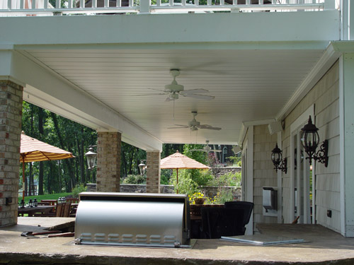 Under deck Oasis finished underdeck
