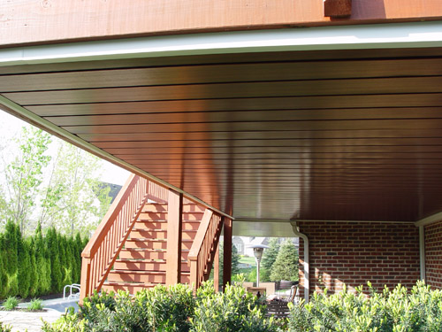 Under deck Oasis finished underdeck