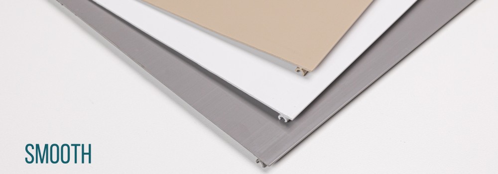 zipup ceiling panel smooth texture example