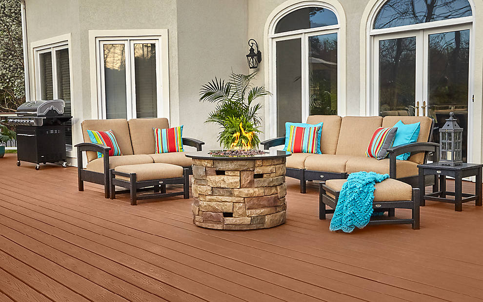 Trex Enhace Decking-Saddle